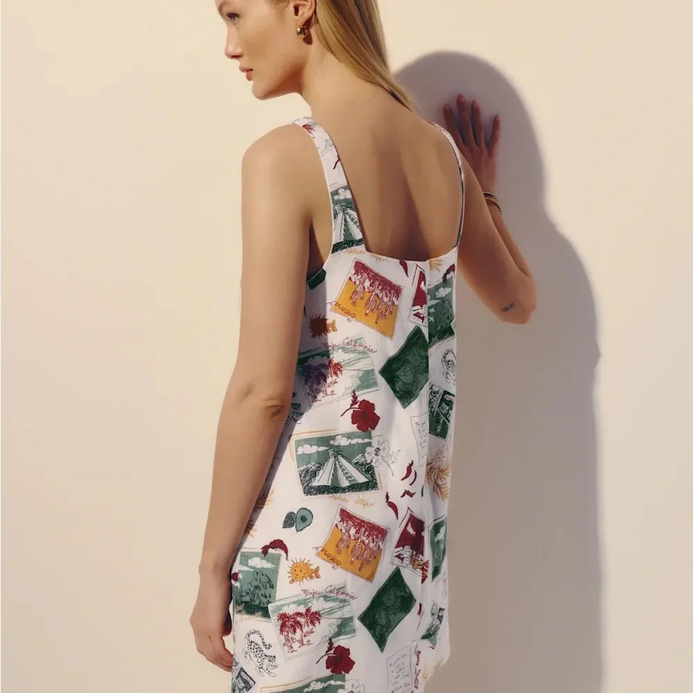 Reformation Cami Linen Dress - Picture 1 of 6
